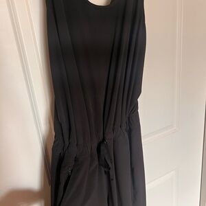 Patagonia Black Sleeveless Sheath Jumpsuit